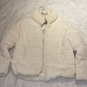 Pink platinum white jacket. MOVING SALE!